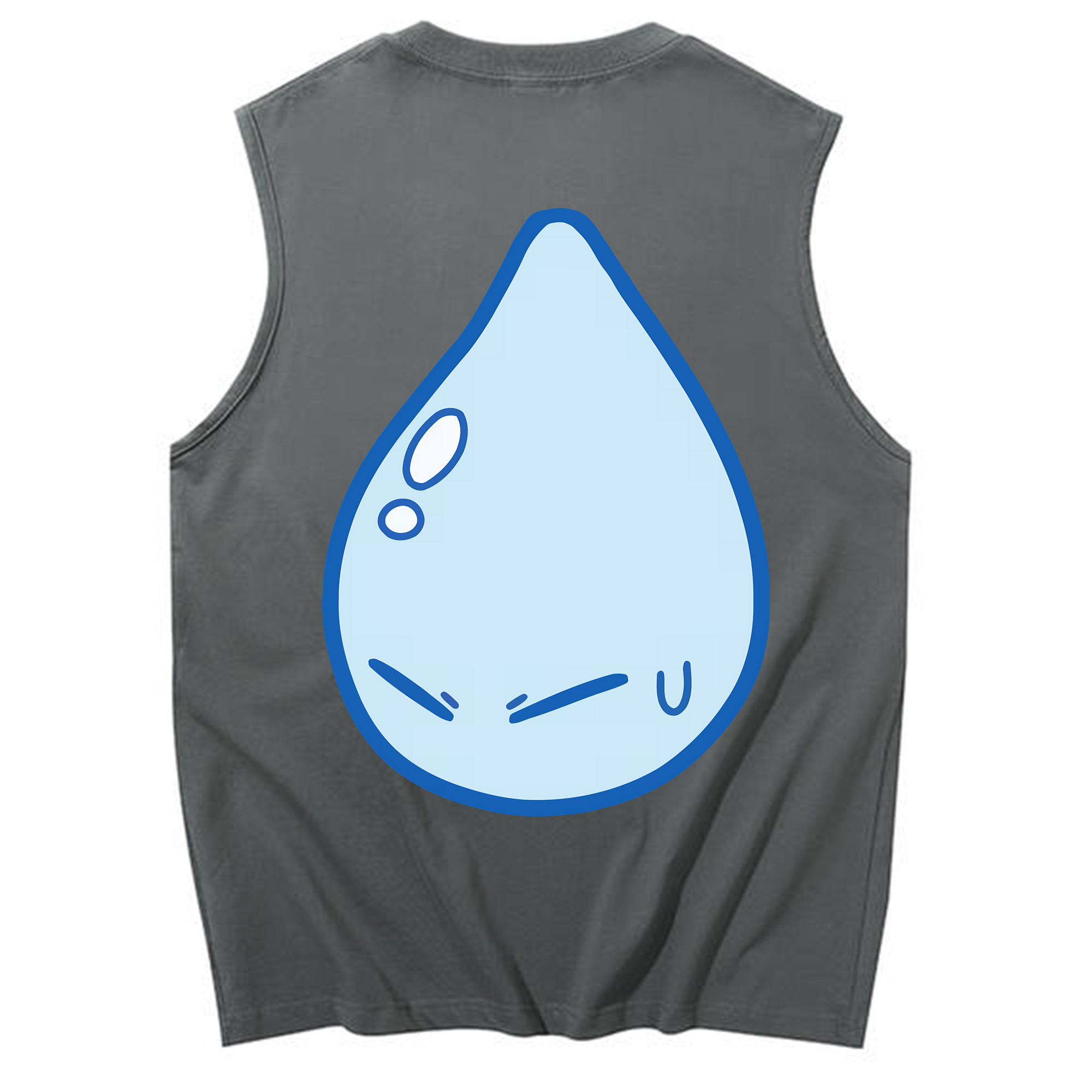 （画像用） 転スラ Regarding Reincarnated to Slime コットン100％タンクトップ（背面プリント）